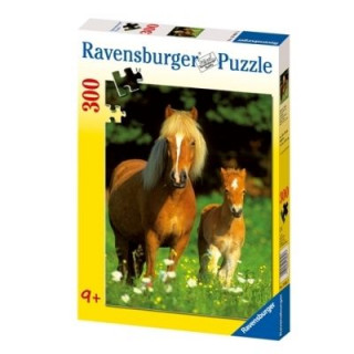Puzzle 300# Vidám lovak Játék