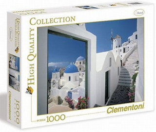 Clementoni 1000 db-os puzzle - Greece- Görögörszág Játék