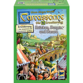 Carcassonne 8. kiegészítő - Brücken, Burgen und Basare Játék