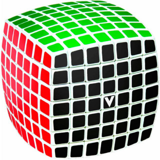 V-CUBE 7x7 versenykocka, fehér, lekerekített Játék