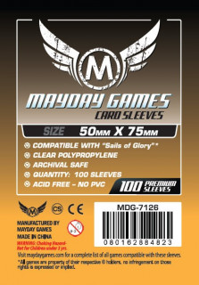 Mayday kártyavédő (sleeve) -50x75 mm (100 db/csomag) Játék