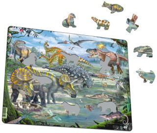 Larsen maxi puzzle 65 db-os - Dinoszauruszok FH31 