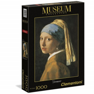 Clementoni 1000 db-os puzzle - Leány gyöngy fülbevalóval 39282 Játék