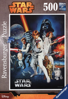 Ravensburger Puzzle 500# Star Wars Az új remény 14662 500 darabos puzzle Játék