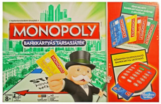 Monopoly Bankkártyás társasjáték Játék