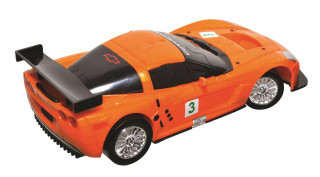 3D Puzzle - Chevrolet Corvette C6R -narancssárga Játék