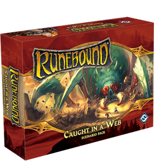 Runebound 3rd edition: Caught in a Web scenario pack kiegészítő Játék