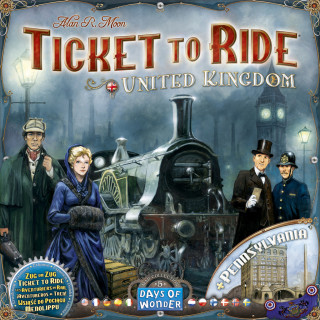 Ticket to Ride Map Collection 5: United Kingdom & Pennsylvania Játék