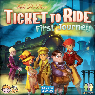 Ticket to Ride: First Journey (Amerika) Játék