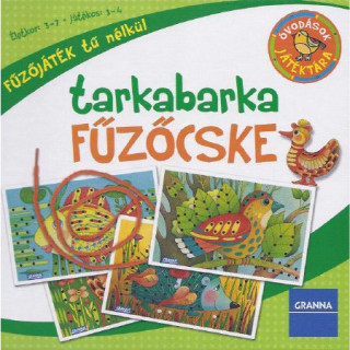 Óvodások játéktára Tarkabarka fűzőcske (Új kiadás) Játék