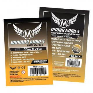 Mayday Premium kártyavédő (sleeve) -50x75 mm (50 db/csomag) Játék