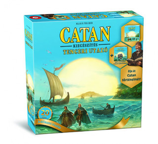 Catan kiegészítő - Tengeri Utazó Jubileumi kiadás Játék