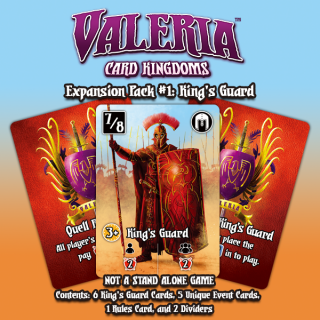 Valeria: Card Kingdoms - King's Guard kiegészítő Játék