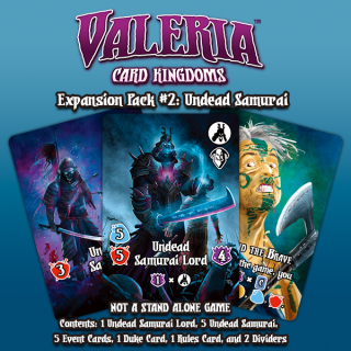 Valeria: Card Kingdoms - Undead Samurai kiegészítő Játék