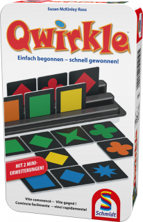 Qwirkle fémdobozos Játék