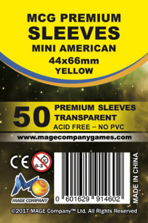 MCG Premium Mini US kártyavédő (sleeve) - 50db/csomag Játék