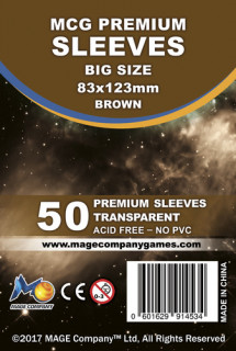 MCG Premium Big Size kártyavédő (sleeve) - 50db/csomag (Dixit méret) Játék