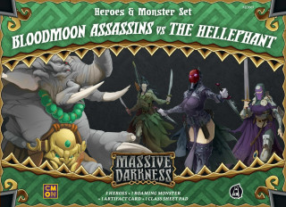 Massive Darkness: Bloodmoon Assassins vs The Hellephant Játék