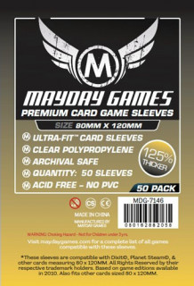 Mayday Magnum Ultra-Fit kártyavédő (sleeve) - 80*120 mm, Dixit méret (50 db/csomag) Játék