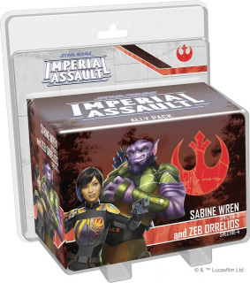 Star Wars: Imperial Assault - Sabine Wren & Zeb Orrelios Ally Pack Játék