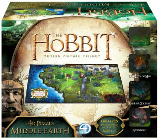 4d Cityscape Puzzle: Hobbit Játék