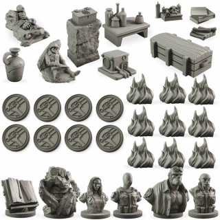 Hellboy: The Board Game - Counter Upgrade Set Játék