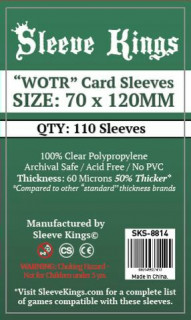 Sleeve Kings Tarot kártyavédő (sleeve) -70x120 mm (110 db/csomag) Játék