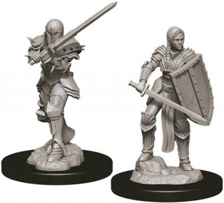 D&D Nolzur's Marvelous Miniatures: Female Human Fighter Játék