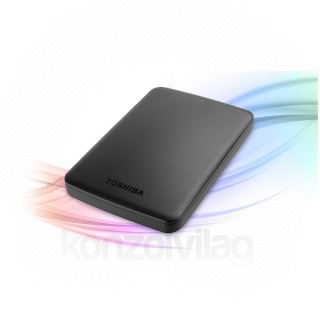 Toshiba Külső HDD 2.5" - 1TB Canvio Basics Fekete (USB Type C 3.2 Gen. 1; ~5Gbps; NTFS/HFS+; matt) PC