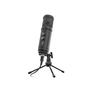 Trust Mikrofon - Signa HD Studio (Professzionális; Studió design; USB; 180cm kábel; állvány; 3,5mm kimenet; pop filter) 