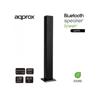 APPROX Hangfal - Bluetooth Speaker torony  (BT, 2.1 Stereo Speakers, 3.5mm Audio Jack, 1m magas) 