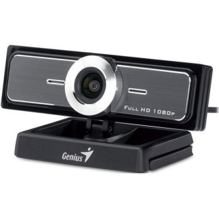 Genius Webkamera - WideCam F100 TL (USB, 1920x1080, 12MP, fekete) 