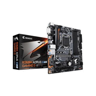 Gigabyte Alaplap - Intel B360M AORUS GAMING 3 s1151 (B360, 4xDDR4 2666MHz, 1xGBE LAN, 6xSATA3, M.2, 6xUSB2.0, 6xUSB3.1) PC