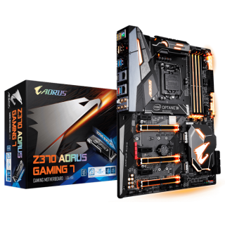 Gigabyte Alaplap - Intel Z370 AORUS GAMING 7-OP S1151 (Z370, 4xDDR4 4133MHz, 1xPCI-E, M.2, 6xSATA3,4xUSB2.0,7xUSB3.1) PC