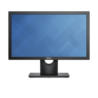 Dell LED Monitor 18,5" - E1916H (TN 1366x768, IPS, 1000:1, 5 ms, 200 cd/m2, D-SUB, DP, fekete 