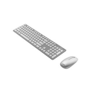 Asus Billentyűzet/Egér Kit - W5000 (Vezeték nélküli, Slim, USB, fehér) PC