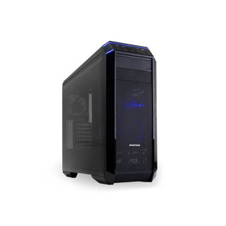 Rampage Számítógépház - Storm W5 (fekete; ablakos; ATX; alsó táp; 1x120mm + 1x180mm; 2xUSB3.0, I/O; porszűrő) PC