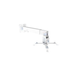 MOUNT-WALL Equip Projektor Mennyzeti/Fali konzol - 650703 (dönthető, állítható magasság, Max.:20kg, fehér) TV