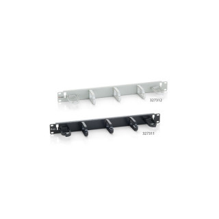 Equip Rack Kiegészítő - 327311 (Kábel rendező panel, 1U(19"), fekete) PC