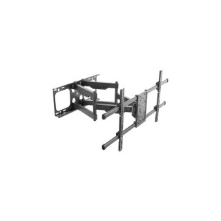 MOUNT-WALL Equip TV Fali konzol - 650324 (37"-90", Max.: 75kg, dönthető, forgatható, fekete) TV