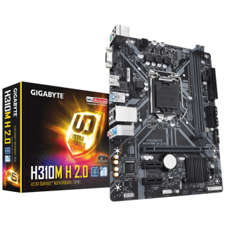 Gigabyte Alaplap - Intel H310M H 2.0 S1151 (H310, 2xDDR4 2666MHz, 1xGBE LAN, 4xSATA3, 6xUSB2.0, 4xUSB3.1) PC