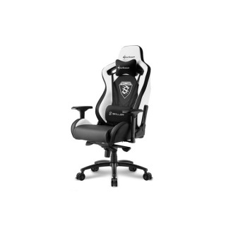 Sharkoon Skiller SGS4 Gamer szék - Fekete/Fehér PC