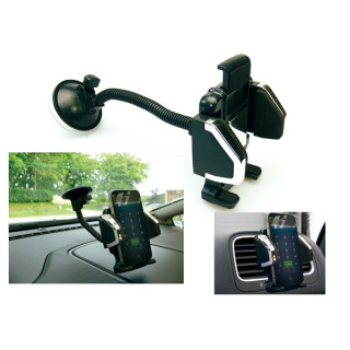 Sandberg Telefon tartó Autós - In Car Universal Mobile Holder (fekete; állítható kar; szélvédőre helyezhető; univerzális 
