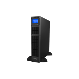 NJOY Szünetmentes 1500VA - Balder 1500 (Online, RS232, USB, szoftver, LCD kijelző, 2U rack, akkumulátorok nélkü PC