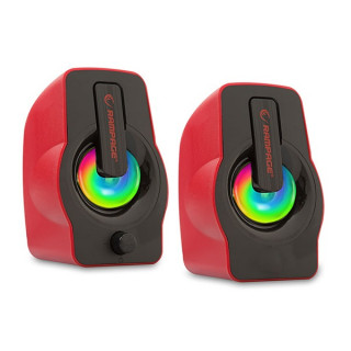 Rampage RMS-G7 Falsetto RGB Speaker Red PC