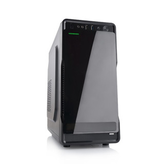 ModeCom Számítógépház - Cool Air (mATX; ITX; 1xUSB3.0 + 1xUSB2.0, HD Audio I/O; fekete) PC