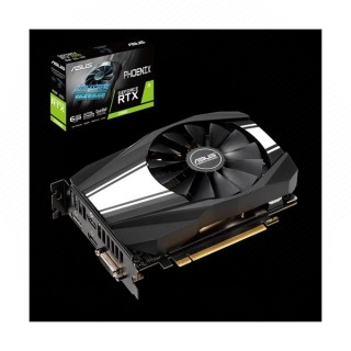 Asus Videokártya - nVidia PH-RTX2060-6G (6144MB, GDDR6, 1680/14000 Mhz, 192bit, 1xDVI, 2xHDMI, 1xDP) PC