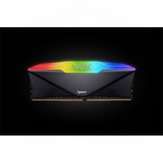 Apacer Memória Desktop - 16GB DDR4 NOX RGB (3200MHz, CL16, 1.35V, hűtőbordás) PC