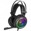 Marvo Fejhallgató - HG8930 (PS4/XBOXONE/PC, mikrofon, 3.5mm jack+USB, hangerősz., nagy-párnás, 2,2m kábel, fekete, RGB) thumbnail