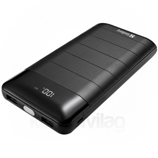 Sandberg Akkubank - Powerbank 20000mAh (2x2,1A USB kimenet; fekete) Mobil